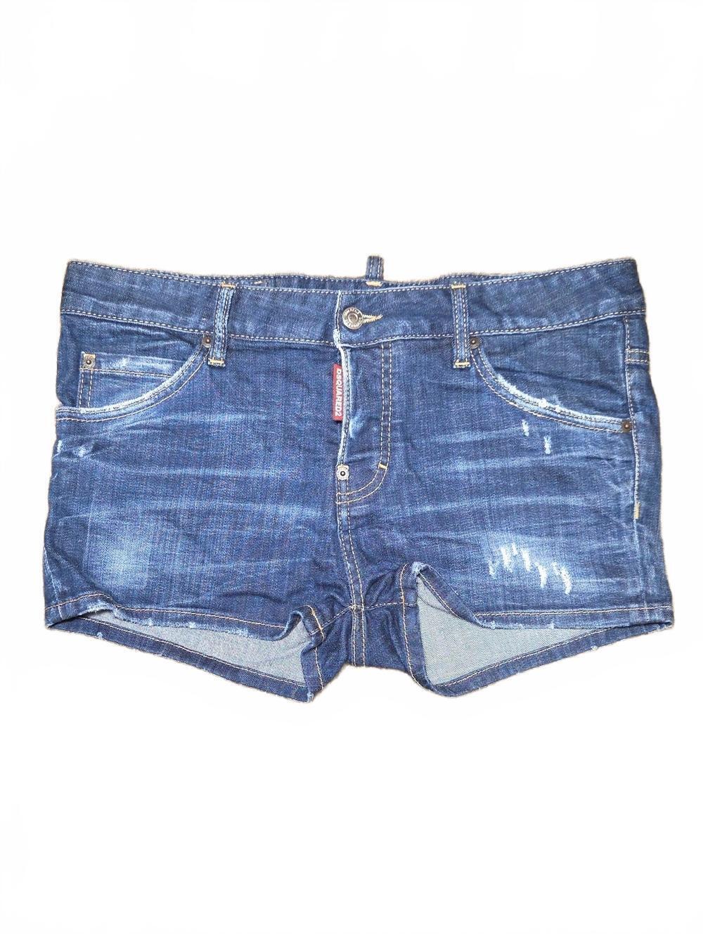 DSQ2 | Women’s Dark Blue Denim Shorts | 42EU/10US